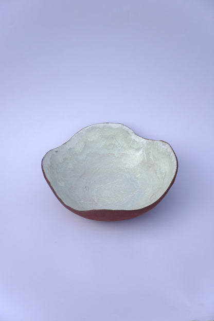 Large Alabaster White Bowl