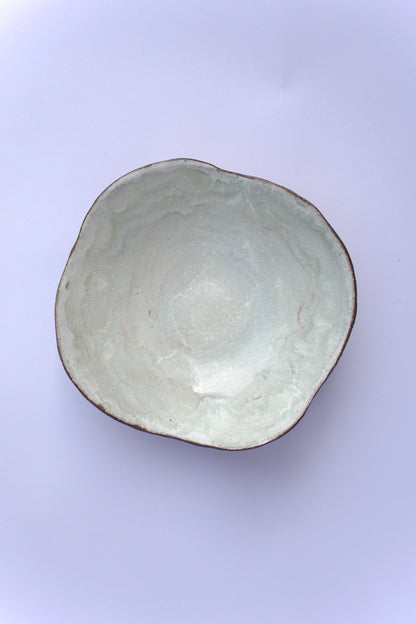 Large Alabaster White Bowl