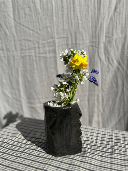 Zigzag Vase II - Brown