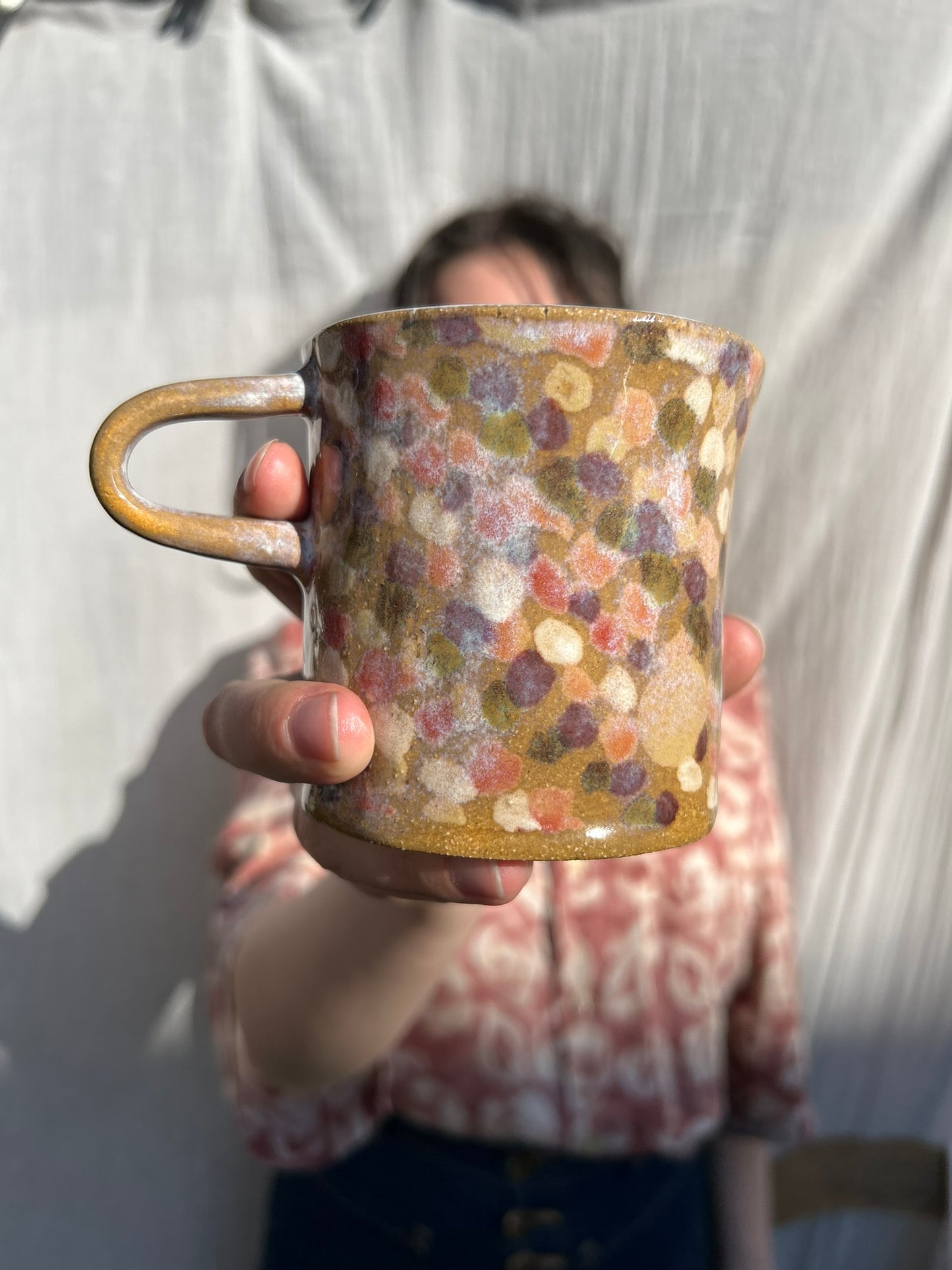 Pair of Dotted Mugs
